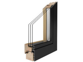 Drutex Fensterprofil Duoline - Holz Aluminium Fenster - Fenster - Balkontür